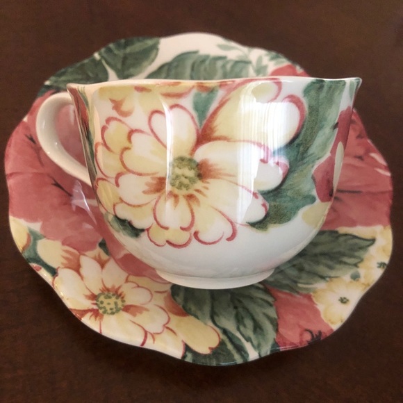 Sold Nikko English Garden Tea up set - Picture 2 of 8